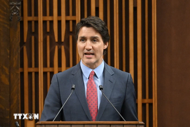 Thủ tướng Canada Justin Trudeau vượt qua cuộc bỏ phiếu tín nhiệm đầu tiên