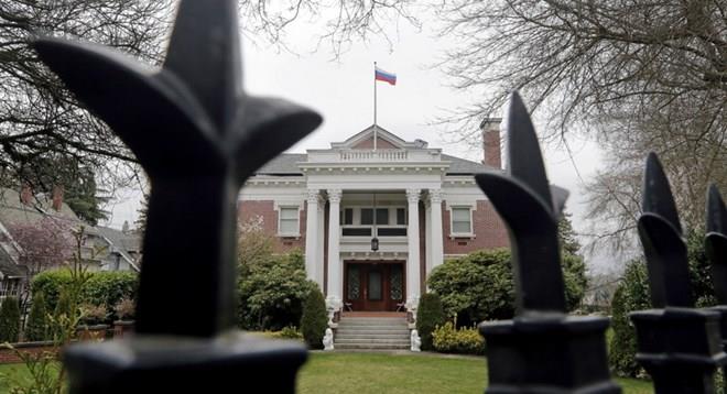 Tổng lãnh sự quán Nga tại Mỹ đóng cửa, toàn bộ tài sản được dọn đi