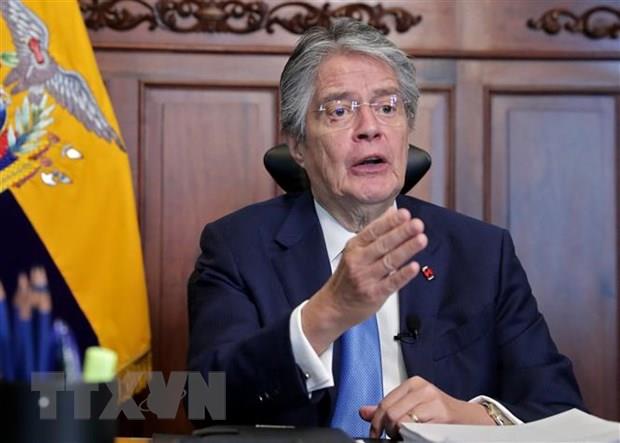 Tổng thống Ecuador Guillermo Lasso muốn giảm số nghị sỹ Quốc hội