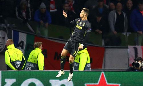 Ronaldo giúp Juventus giành lợi thế trên sân Ajax