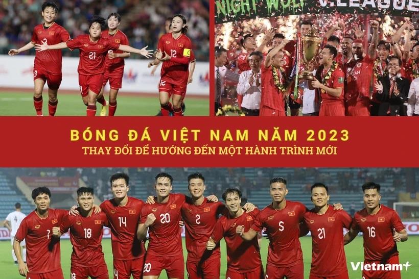 Bóng đá Việt Nam năm 2023: Thay đổi để hướng đến hành trình mới