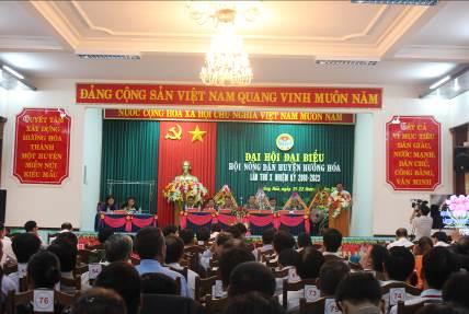 Đại hội đại biểu Hội Nông dân huyện Hướng Hoá lần thứ X, nhiệm kỳ 2018 -2023