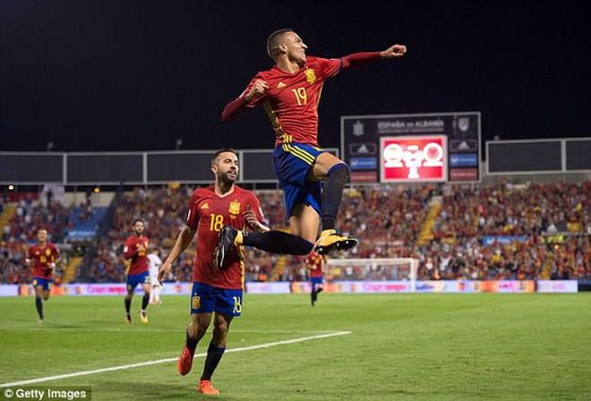 Tây Ban Nha giành vé đến Nga dự vòng chung kết World Cup 2018