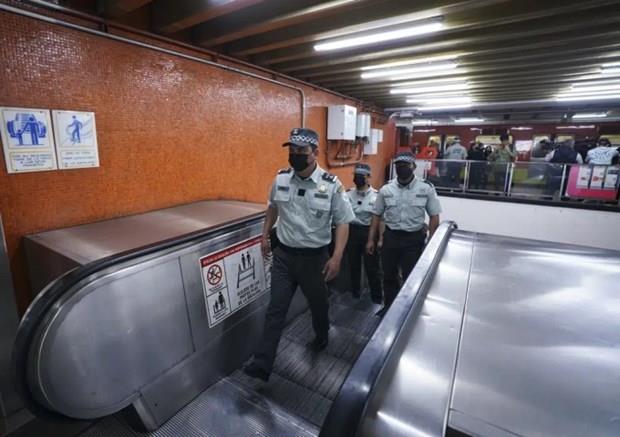 Mexico triển khai Lực lượng Vệ binh quốc gia ở hệ thống tàu điện ngầm