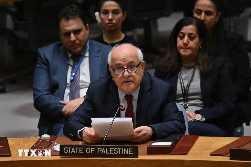 Palestine muốn trở thành thành viên đầy đủ của LHQ trong tháng 4