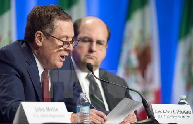 Mexico, Mỹ và Canada hoàn tất tái đàm phán NAFTA vào đầu năm 2018