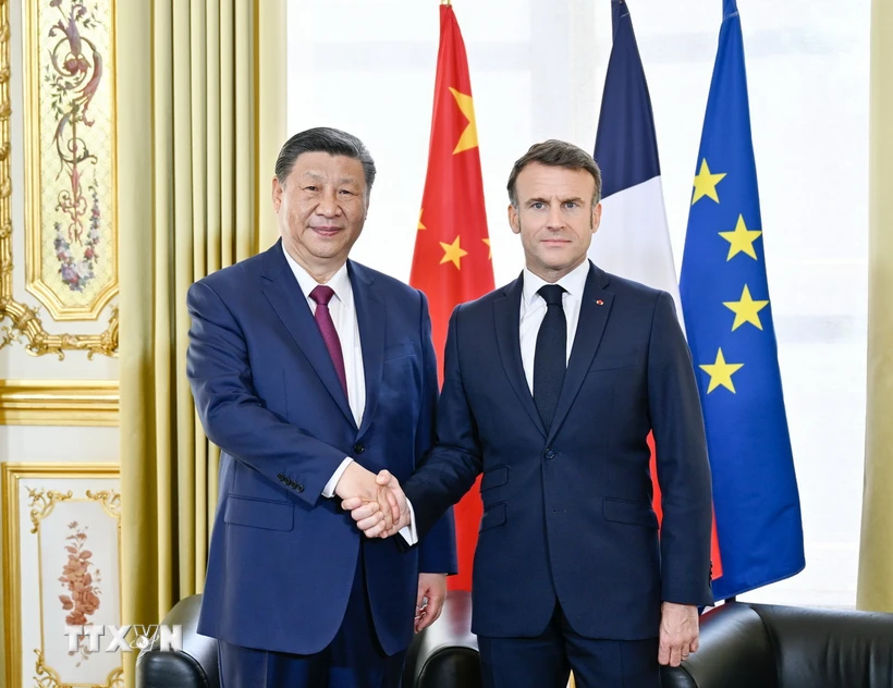 Chủ tịch Trung Quốc nêu bật tầm nhìn hợp tác chiến lược với Pháp