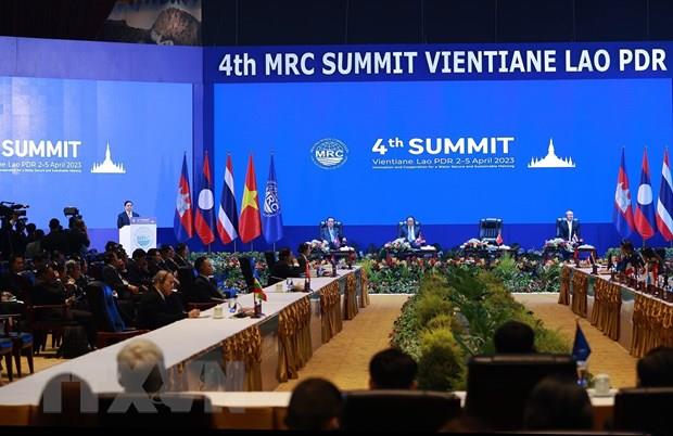 Việt Nam cam kết hợp tác xây dựng lưu vực sông Mekong thịnh vượng