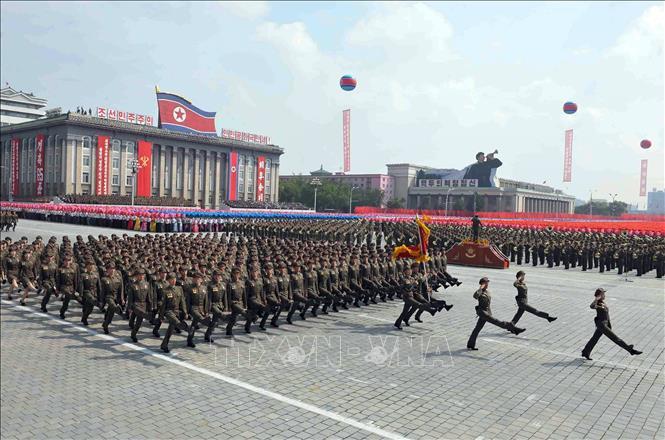 Triều Tiên diễu binh kỷ niệm 70 năm Quốc khánh