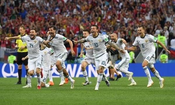Nga thắng Tây Ban Nha trong loạt đá luân lưu
