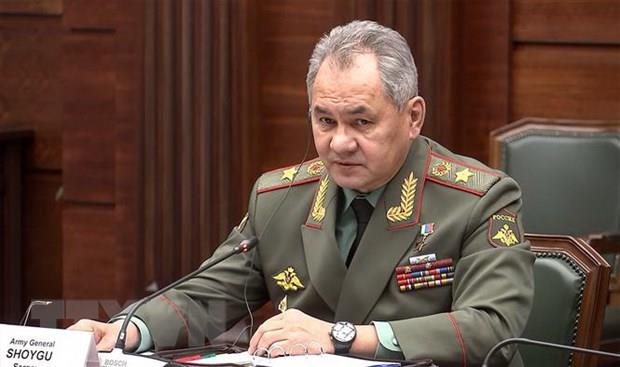 Ông Shoigu: Nga sẵn sàng đối thoại để giải quyết xung đột ở Ukraine