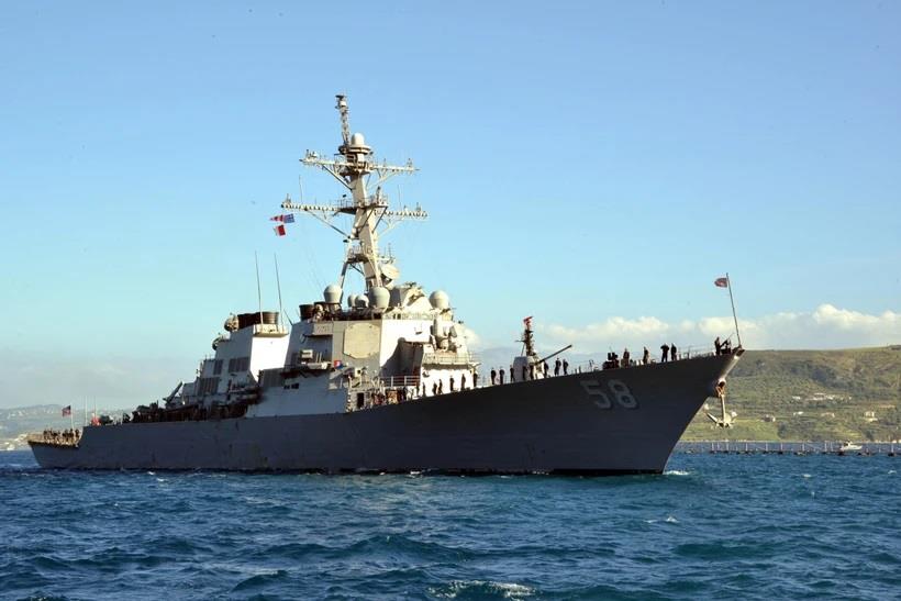 Mỹ thông báo Houthi phóng tên lửa vào tàu USS Laboon ở Biển Đỏ