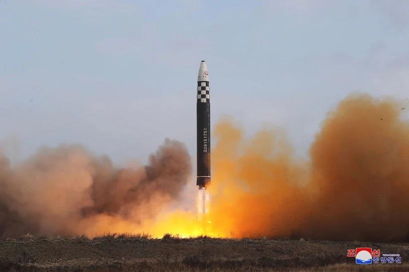Hàn Quốc: Triều Tiên lại tiếp tục phóng tên lửa đạn đạo về phía biển Nhật Bản