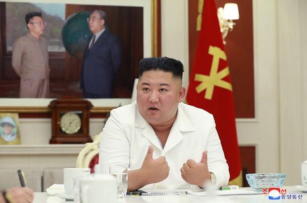 Nhà lãnh đạo Triều Tiên chủ trì cuộc họp về ứng phó bão và COVID-19