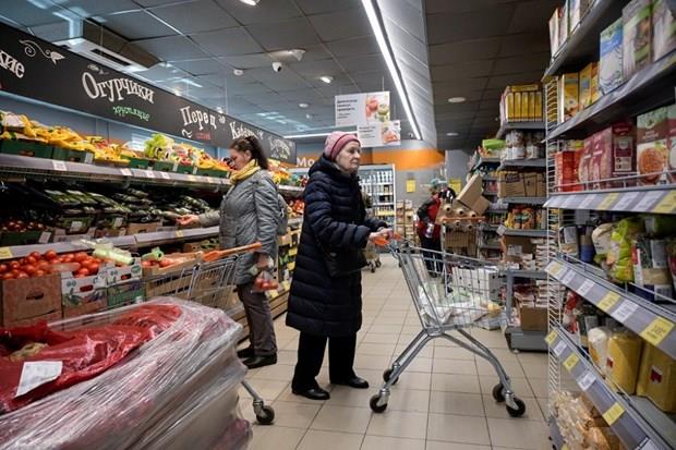 Lạm phát tại Nga trong tháng Ba lên mức cao nhất kể từ năm 2015