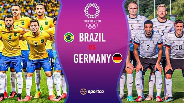 Lịch thi đấu bóng đá nam Olympic Tokyo 2020: Tâm điểm Brazil-Đức
