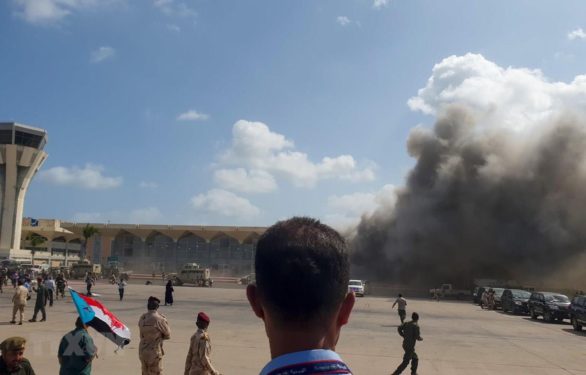 Yemen: Xảy ra nổ lớn ở gần Phủ Tổng thống, sau vụ đánh bom sân bay