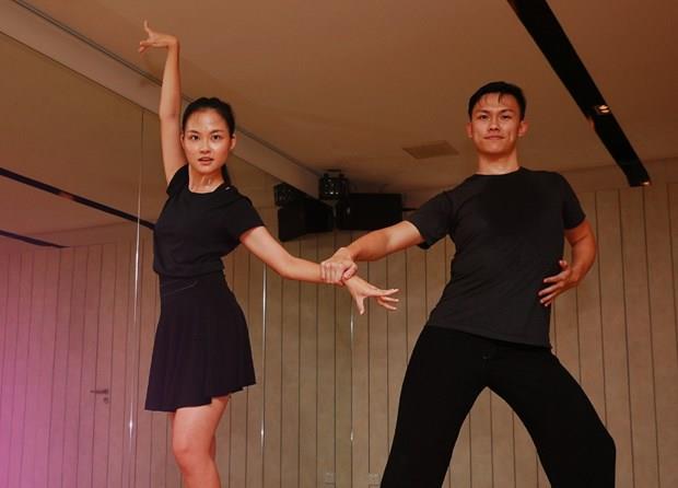 SEA Games 31: Nữ VĐV dancesports Singapore háo hức quay trở lại Hà Nội
