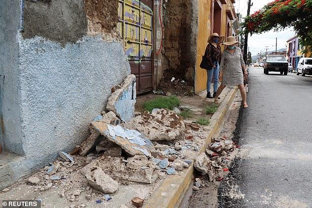 Động đất 7,5 độ richter gây nhiều thương vong ở Mexico