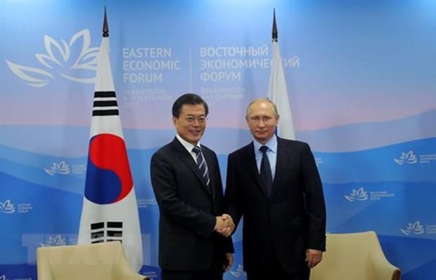 Tổng thống Nga mong muốn tăng cường quan hệ hợp tác với Hàn Quốc