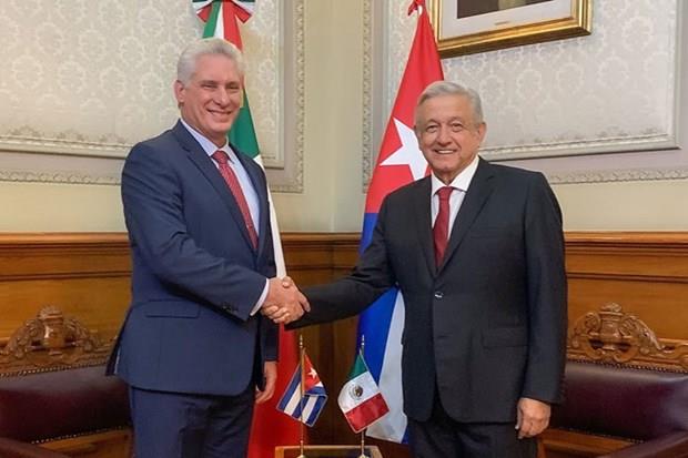 Lãnh đạo Cuba-Mexico điện đàm, khẳng định sẵn sàng tăng cường quan hệ
