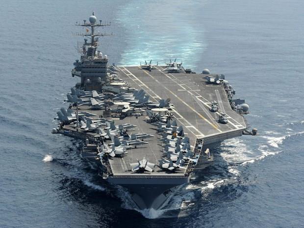 Mỹ: Hỏa hoạn trên tàu sân bay USS Abraham Lincoln, 9 người bị thương