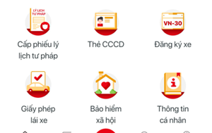 Từ ngày 22/4, cấp phiếu lý lịch tư pháp trên VNeID tại Hà Nội và Thừa Thiên Huế