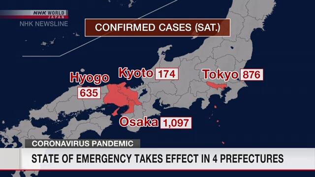 Nhật Bản lần thứ 3 ban bố tình trạng khẩn cấp