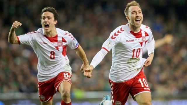 Đan Mạch giành chiếc vé châu Âu cuối cùng đến Nga