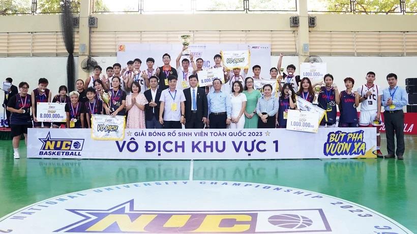 14 đội bóng tranh tài tại Vòng Chung kết Giải Bóng rổ Sinh viên Toàn quốc 2023