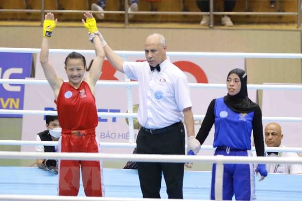 SEA Games 31: Kickboxing Việt Nam có 2 VĐV đầu tiên vào chung kết