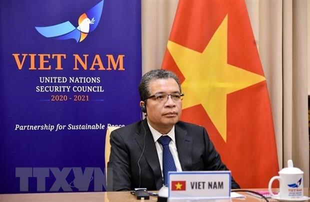 Việt Nam dự phiên họp trực tuyến của HĐBA về tình hình Trung Đông