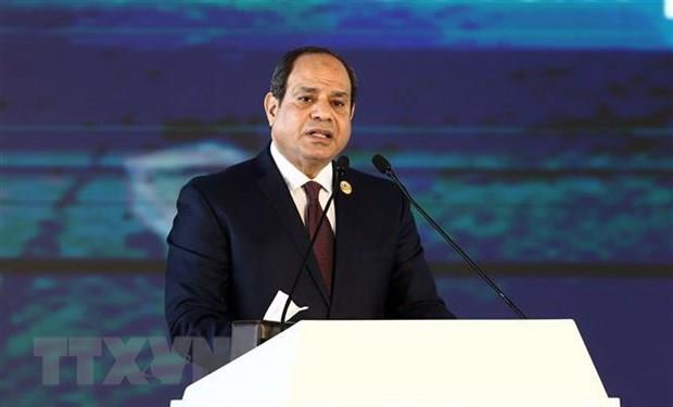 Tổng thống al-Sisi thăm Pháp, giới thiệu 'tầm nhìn của Ai Cập'