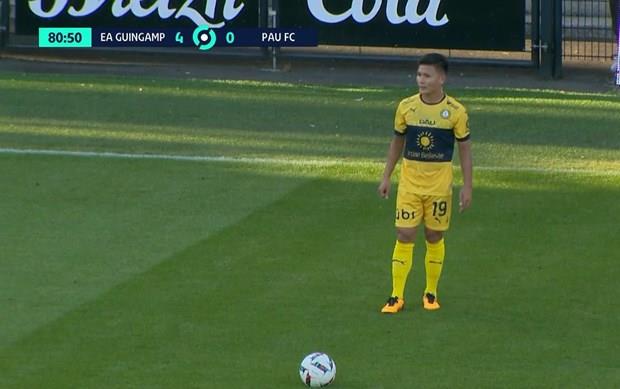 Nguyễn Quang Hải ghi dấu ấn trong trận đấu ra mắt tại Ligue 2