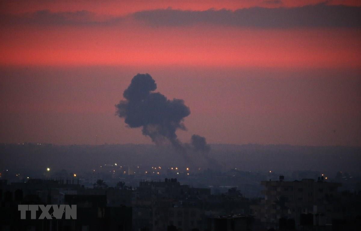Máy bay chiến đấu Israel tấn công trả đũa các mục tiêu của Hamas