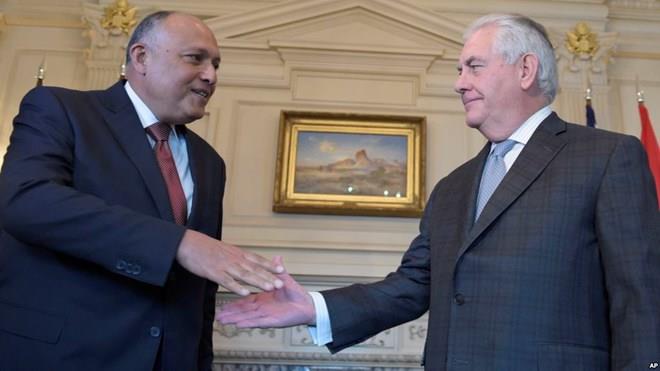 Ngoại trưởng Mỹ và Ai Cập điện đàm về tình hình Trung Đông