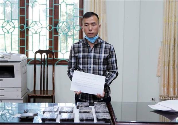 Lai Châu: Phá chuyên án mua bán ma túy lớn, thu giữ 10 bánh heroin