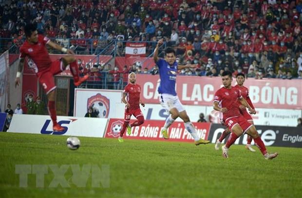 Hạ gục Hải Phòng, Hà Nội FC thắng trận đầu tiên khi V-League trở lại