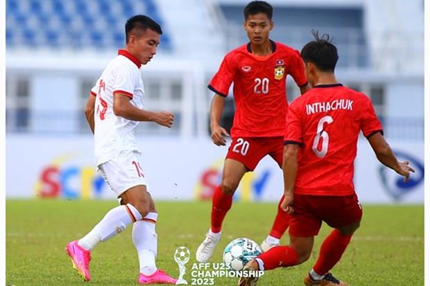 Bùng nổ ở hiệp hai, U23 Việt Nam thắng đậm 4-1 trước U23 Lào