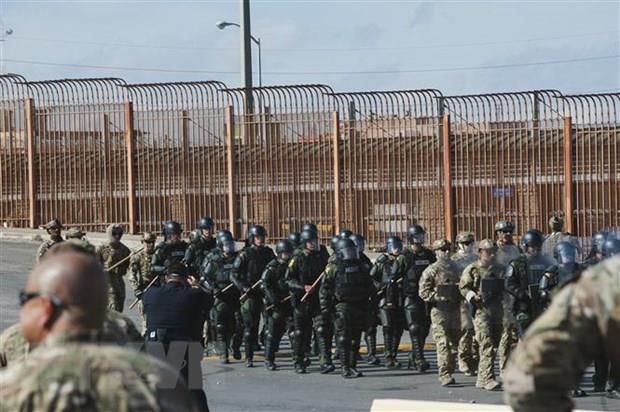 Mỹ triển khai 500 binh sỹ tới biên giới chung với Mexico