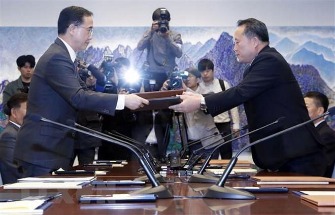Truyền thông Triều Tiên đưa tin về hội đàm cấp cao với Hàn Quốc