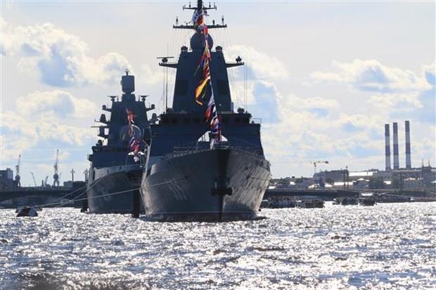 Hải quân Nga tiến hành tập trận trên biển Baltic
