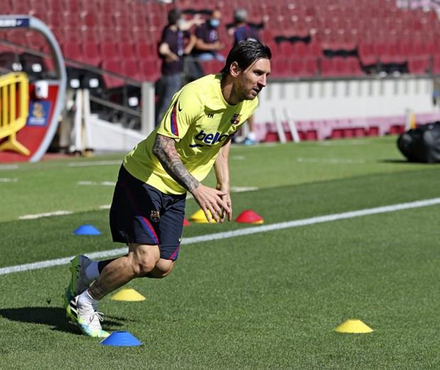 Messi mang tin vui cho Barcelona trước ngày La Liga trở lại