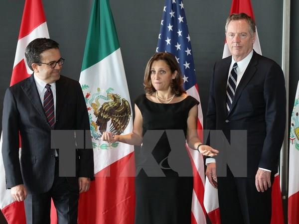 Ba nước Bắc Mỹ bắt đầu vòng 5 tái đàm phán NAFTA tại Mexico