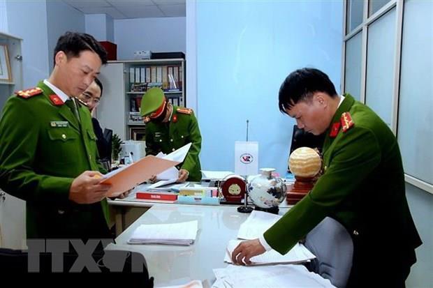 Khám xét Phòng kiểm định xe cơ giới thuộc Cục Đăng kiểm Việt Nam