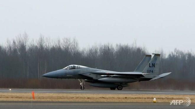 Mỹ điều 7 chiến đấu cơ F-15 hỗ trợ tuần tra không phận vùng Baltic