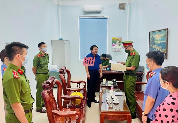 Thanh Hóa: Bắt giam một cán bộ Kho bạc Nhà nước huyện Nông Cống