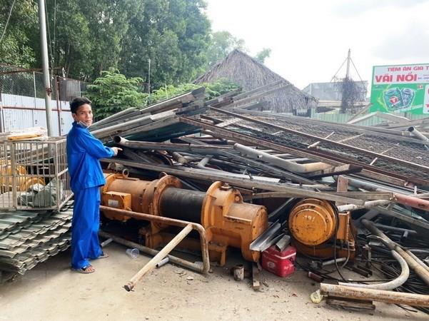 Tây Ninh: Tạm giữ hình sự đối tượng thuê xe cẩu để trộm vật tư