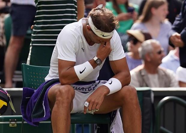 Rafael Nadal bất ngờ xin rút lui khỏi bán kết Wimbledon 2022