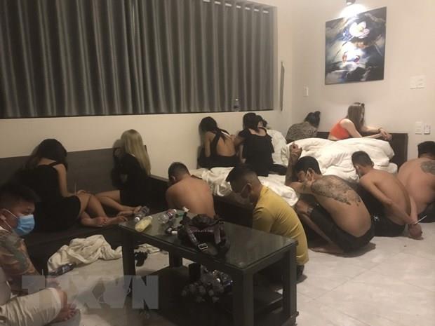 Bình Định: Bắt quả tang hơn 80 đối tượng sử dụng ma túy trong resort